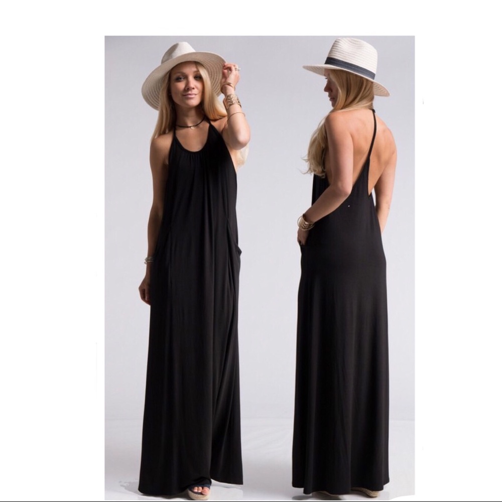 SUMMER CLEARANCE ‼️Jersey Knit Pocket Maxi - Picture 2 of 3